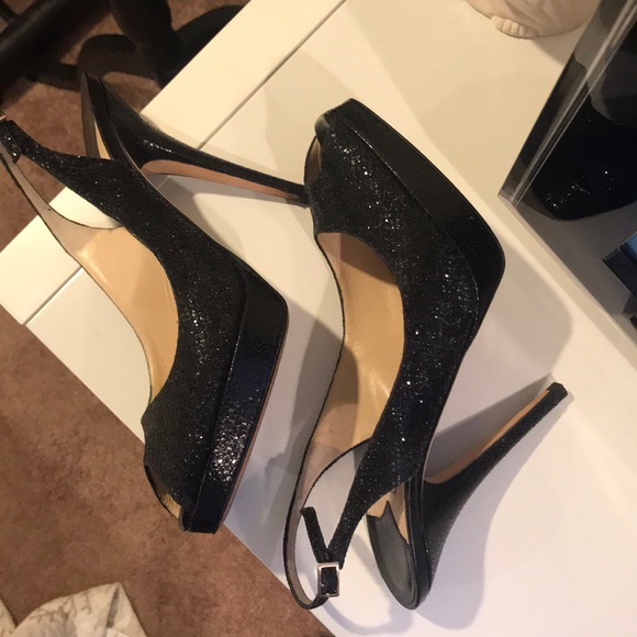 Jimmy Choo sparkly sling back heels - Picture 7 of 8